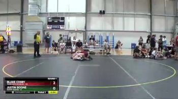 140 lbs Round 1 (6 Team) - Blake Cosby, Team Gotcha Blue vs Justin Boone, Death Squad