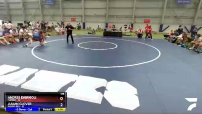 138 lbs Semis & 3rd Wb (16 Team) - Andres Digrigoli, Florida vs Julian Glover, Kansas Red