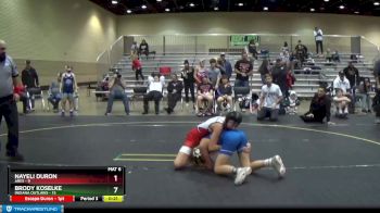 101 lbs Round 4 (6 Team) - Paxton Babcock, Indiana Outlaws vs Evan Stachewicz, Ares