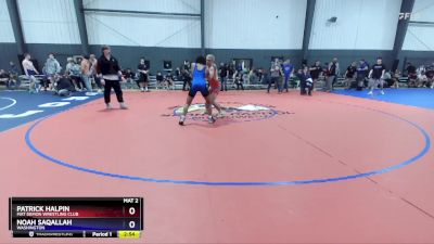 150 lbs Cons. Semi - Patrick Halpin, Mat Demon Wrestling Club vs Noah Saqallah, Washington