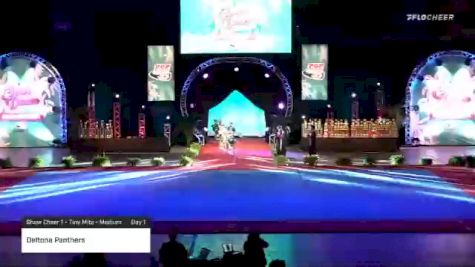 Deltona Panthers [2020 Show Cheer 1 - Tiny Mite - Medium Day 1] 2020 Pop Warner National Cheer & Dance Championship