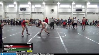 152 lbs Round 7 (10 Team) - Ty Watters, Gladiators vs Reese Stephen, Barnesville