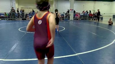 82-87 lbs Round 2 - Maverick Raab, Oregon vs Jace Dangerfield, Big Orange Wrestling