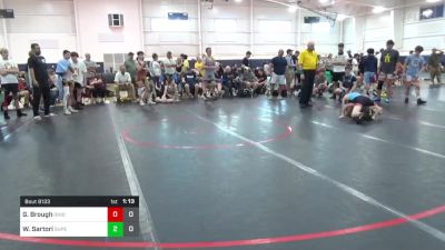 96 lbs Final - Gabe Brough, Ohio Gold vs Wyatt Sartori, Superior W.A. (NY)