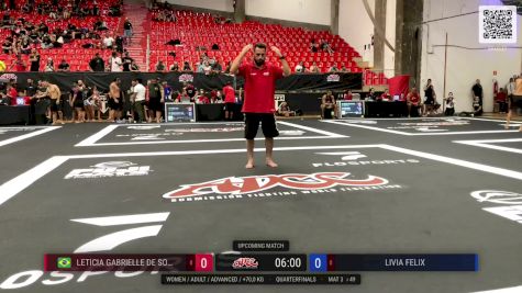 Letícia Gabrielle De Souza Pinhe vs Livia Felix 2024 ADCC Sao Paulo Open
