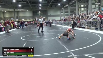 73 lbs Cons. Round 2 - Jaxon Zimmerman, Maize vs Asher Smith, Beloit