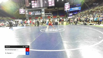 182 lbs Cons 4 - Marco Christiansen, Minnesota vs Aidan Squier, New Jersey