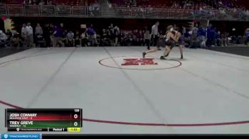 126 lbs Round 2 (8 Team) - Josh Conway, Bellevue East vs Trev Greve, Waverly