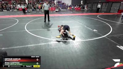 76 lbs Cons. Round 5 - Ryan Gartman, Askren Wrestling Academy vs Arthur Harcus, Belmont/Platteville