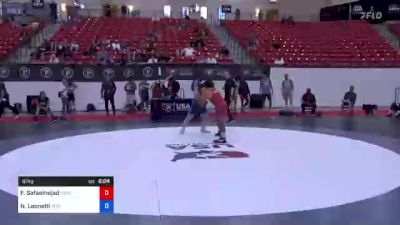 67 kg Cons 16 #1 - Farrokh Safaeinejad, SWAT (Sheldon Wrestling Academy Training) vs Nicholas Leonetti, Suples Wrestling Club