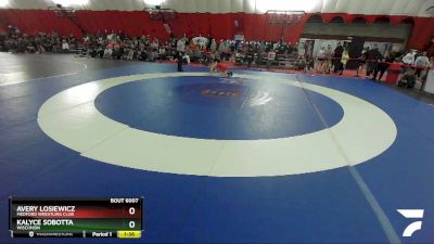 132-138 lbs Round 1 - Kalyce Sobotta, Wisconsin vs Avery Losiewicz, Medford Wrestling Club