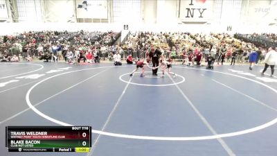 70 lbs Cons. Round 1 - Travis Weldner, Whitney Point Youth Wrestling Club vs Blake Bacon, Club Not Listed