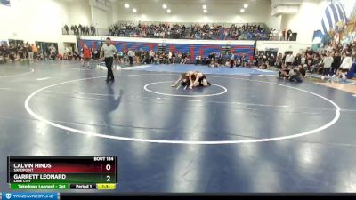 182 lbs Quarterfinal - Garrett Leonard, Lake City vs Calvin Hinds, Sandpoint