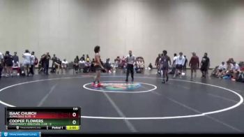 135 lbs Round 5 (6 Team) - Cooper Flowers, FordDynasty Wrestling Club vs Isaac Church, Alpha Dogz Elite