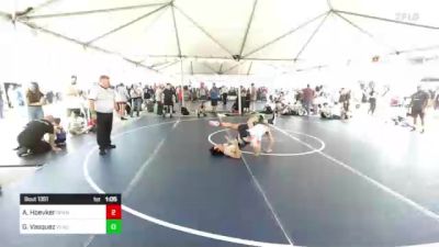 137 lbs Semifinal - Ames Hoevker, Granite WC vs Gilbert Vasquez, Venom WC