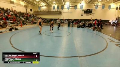 165 lbs Finals (2 Team) - Kellen Engelhardt, Thompson Valley vs Preston Lozada, Fossil Ridge