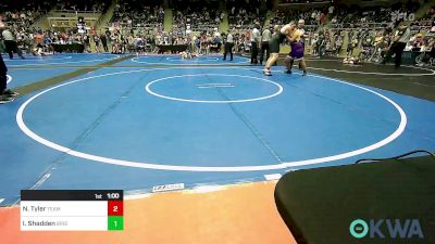 Semifinal - Noah Tyler, Team Tulsa Wrestling Club vs Izaiah Shadden, Bristow Youth Wrestling