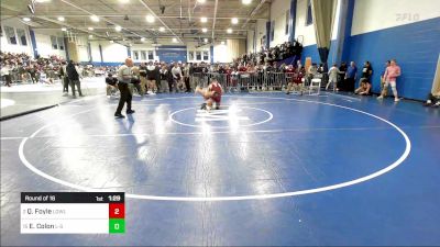 152 lbs Round Of 16 - Quin Foyle, Lowell vs Elijah Colon, Lincoln-Sudbury