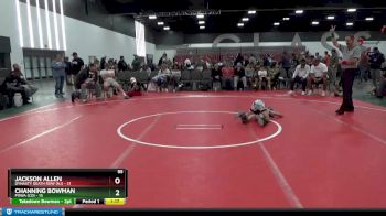 55 lbs Round 2 (8 Team) - Jackson Allen, Dynasty Death Row (NJ) vs Channing Bowman, POWA (CO)
