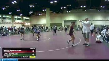 138 lbs Round 6 (10 Team) - Paige Wehrmeister, STL Green vs Jana Elharake, Griffin Fang