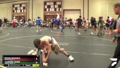 108 lbs Finals (8 Team) - Cameren Leone, Arsenal Blue vs Ethan Michaels, Revival Gray