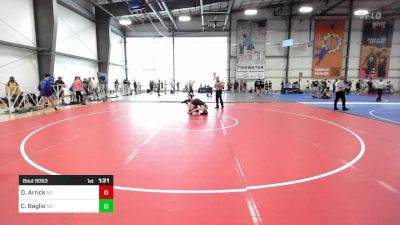 120 lbs Round Of 16 - Dillon Arrick, NY vs Charleston Baglio, NC