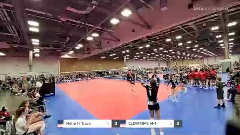 Metro 14 Travel vs CLEVPRIME 14-1 - 2022 JVA Summerfest presented by Nike