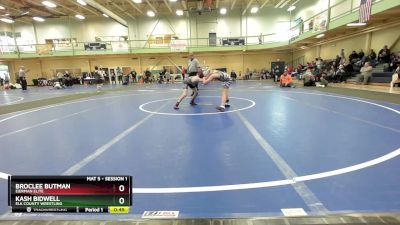 80 lbs 1st Place Match - BrocLee Butman, EIERMAN ELITE vs Kash Bidwell, Elk County Wrestling