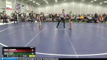 85 lbs Round 1 (6 Team) - Riley Sumner, Missouri Avengers vs Sean Ochs, Montana White
