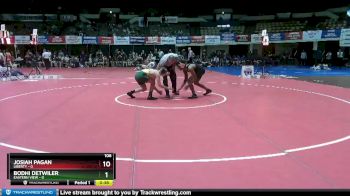 144 lbs Quarterfinals (16 Team) - Beau Lewis, Great Bridge vs Adrian Gordon, Grundy