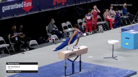 Ian Sandoval - Pommel Horse, WOGA - 2021 US Championships