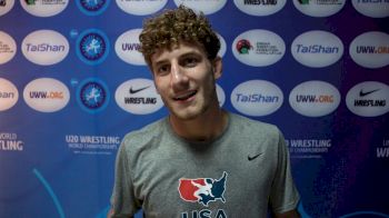 2023 U20 Post Semifinal 74 Kg Match Mitchell Mesenbrink