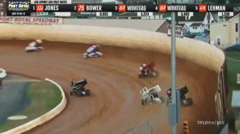 3 Car Crash | 410 Sprint Cars 'Salute to Military' at Port Royal Speedway