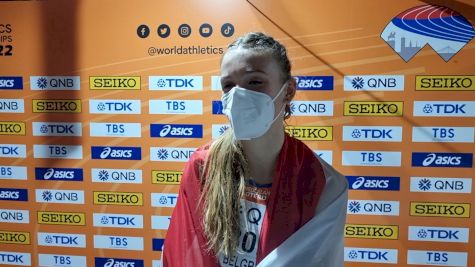 Femke Bol After Her Runner-Up Finish In The 400m