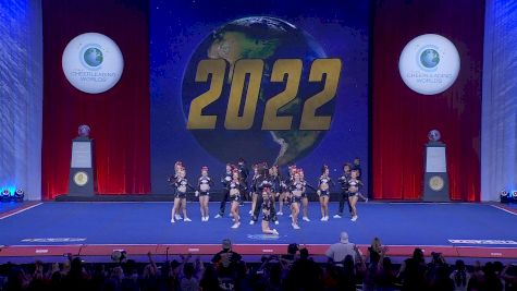 KC Cheer - FIERCE 5 [2022 L6 Senior Small Coed Finals] 2022 The Cheerleading Worlds