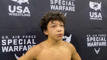 Abraham Coronado, 16U Boys' Folkstyle Nationals Champion At 120 lbs.