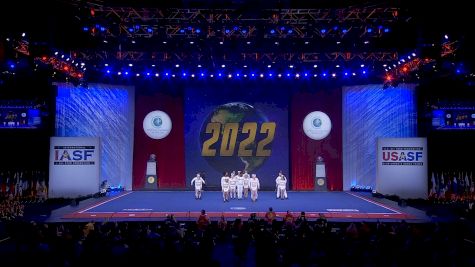 Platinum Athletics - White Gold [2022 L6 International Open Coed Non Tumbling Prelims] 2022 The Cheerleading Worlds