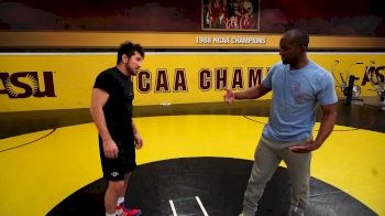 Jamill Kelly: Snap To A Front Head Lock