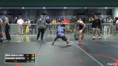 182 Quarter-Finals - Nino Bonaccorsi, PA vs Khamari Whimper, TN