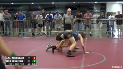 132 Consi of 8 #2 - Devin Schwartzkopf, MO vs Zack Donathan, OH