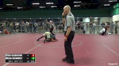 220 Semi-Finals - Ryan Vasbinder, MI vs Brian Kennerly, PA