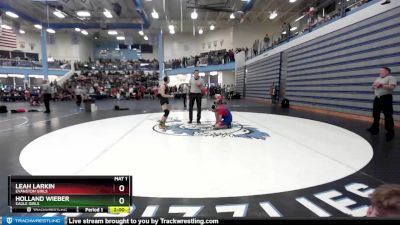 126G Semifinal - Holland Wieber, Eagle Girls vs Leah Larkin, Evanston Girls