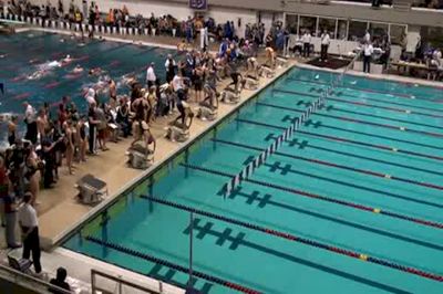 2009 400 Free Relay at NW Conference Champs