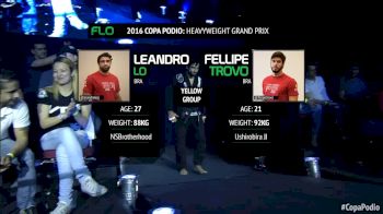 Leandro Lo vs Fellipe Trovo Copa Podio 2016 Heavyweight Grand Prix
