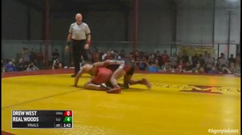 126 Finals - Drew West, Iowa vs Real Woods, Illinois