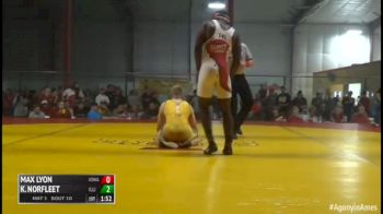 188 Finals - Max Lyon, Iowa vs Kordell Norfleet, Illinois