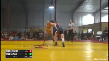 152 Finals - Ryan Leisure, Iowa vs Will Lewan, Illinois