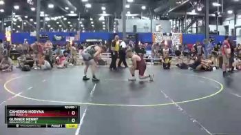 195 lbs Round 1 (6 Team) - Cameron Hodyna, ARES Black vs Gunner Henry, Indiana Outlaws 1