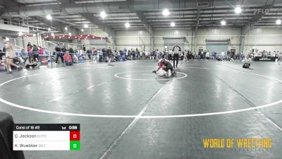 89 lbs Consi Of 16 #2 - Quentin Jackson, SlyFox Wrestling Academy vs Karson Wuebker, Sebolt Wrestling Academy