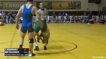 165 3rd Place - Tyler Wiederholt, Air Force vs Koy Wilkinson, Utah Valley University